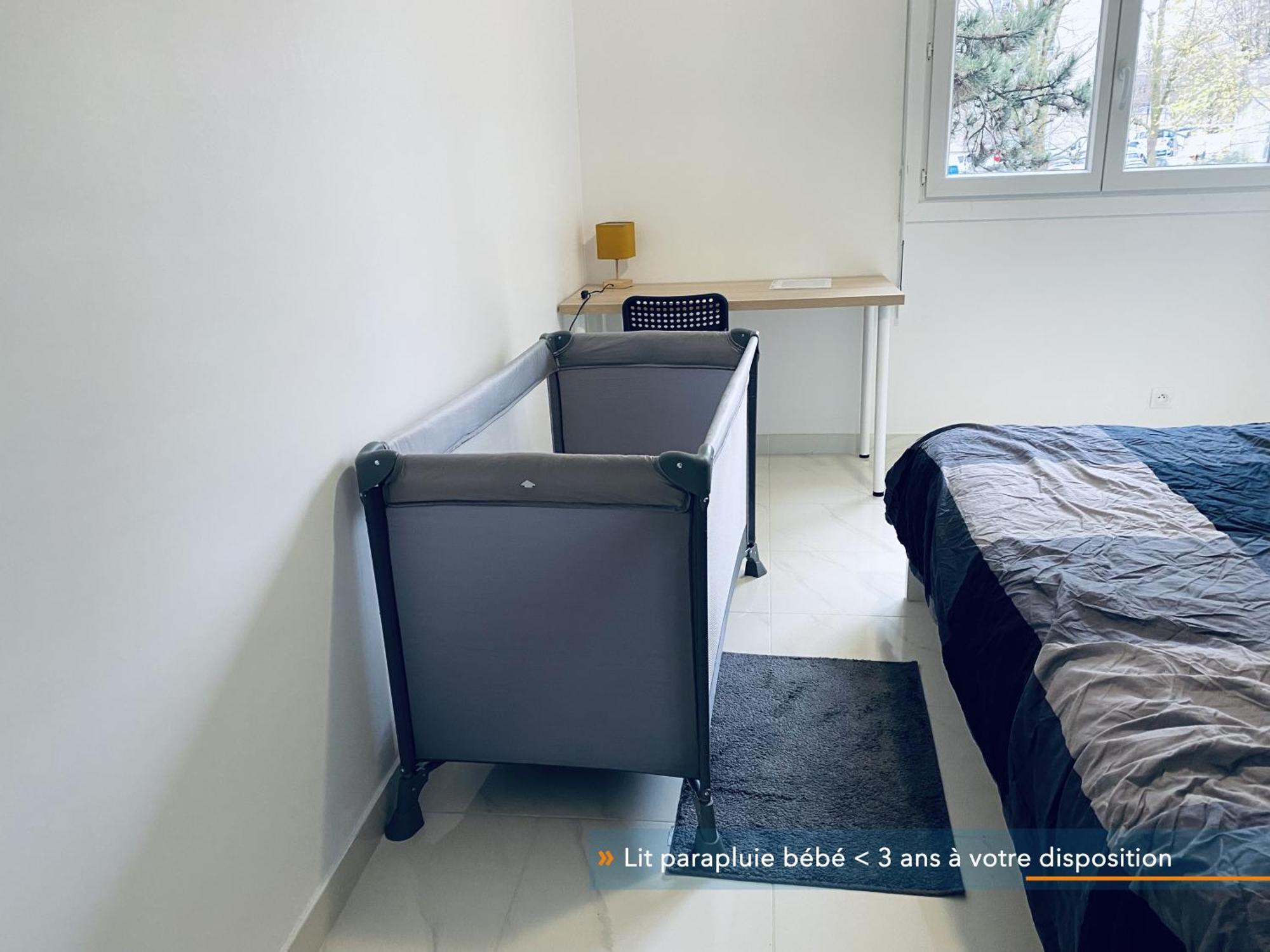 Appartement Parisien Neuf, Moderne Avec Une Grande Salon, 2 Chambres, 4 Lits, Parking Gratuit, 15Min De Paris Et 13 Min Aeroport Orly Vitry-sur-Seine Exterior photo